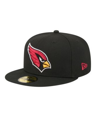 New Era Men's Black Arizona Cardinals 59FIFTY Fitted Hat