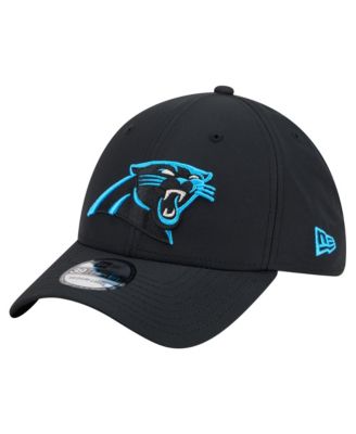 New Era Men's Black Carolina Panthers Core Team 39THIRTY Flex Hat