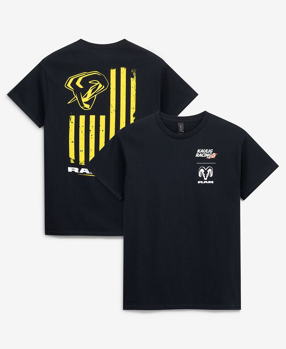 Мужская футболка Kaulig Racing x Ram Black RAM Nation