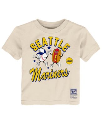 Детская футболка Mitchell & Ness Seattle Mariners Natural