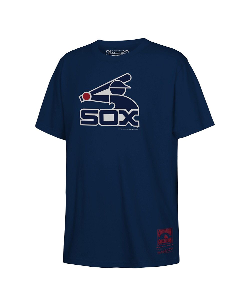 Детская футболка Mitchell & Ness Navy Chicago White Sox Retro Logo
