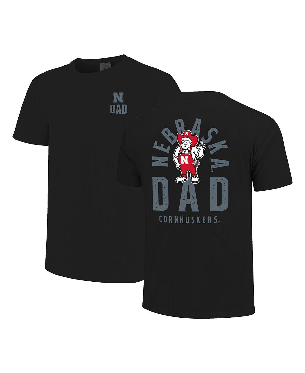 Мужская футболка Image One Nebraska Huskers Father's Day Mascot Overlay