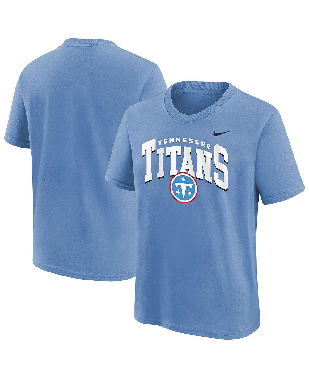 Детская футболка Nike Light Blue Tennessee Titans Edge Enforcer