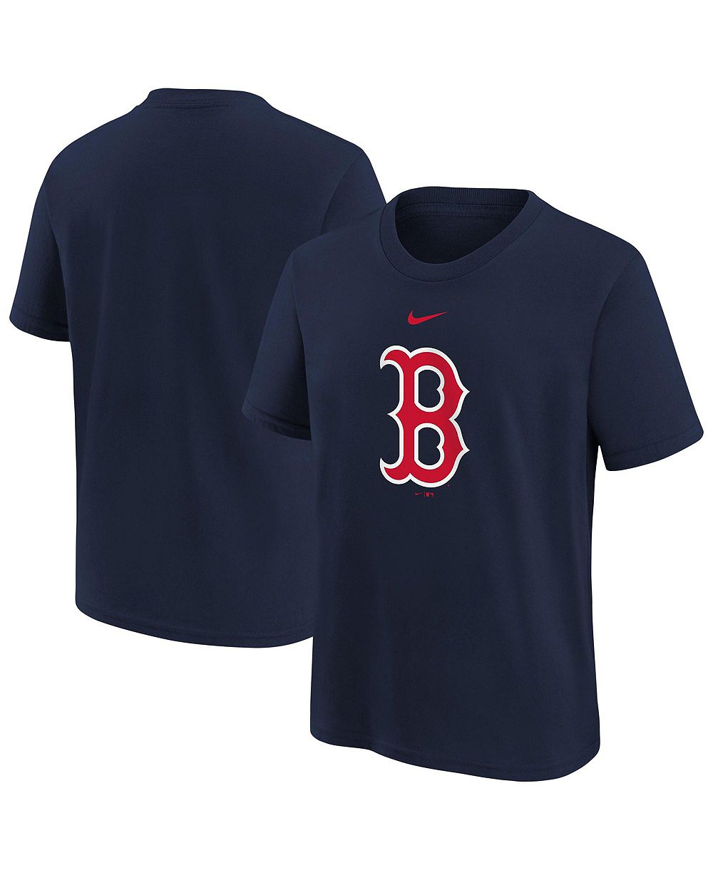 Детская футболка Nike Navy Boston Red Sox Large Logo