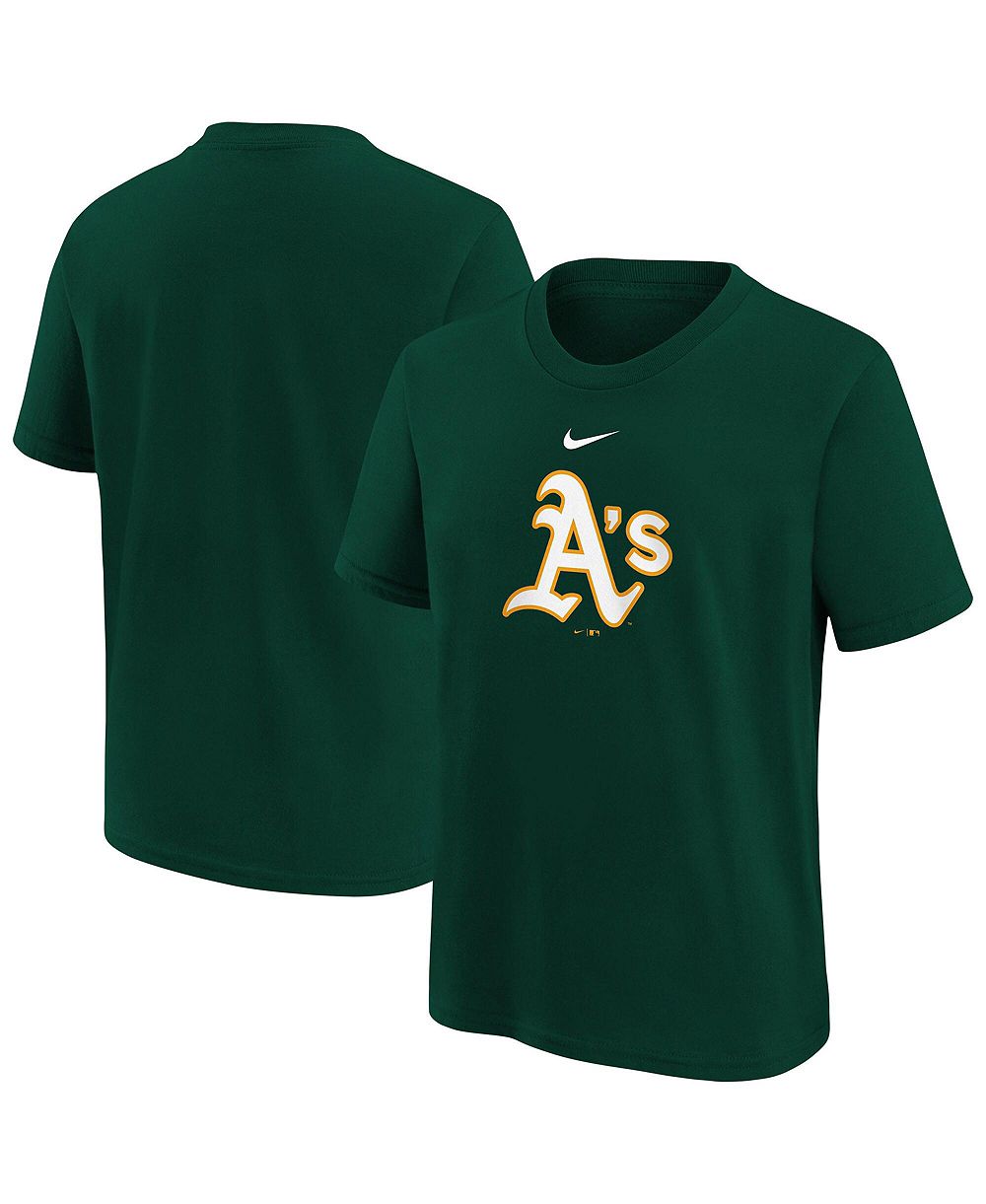 Детская футболка Nike Green Athletics Large Logo