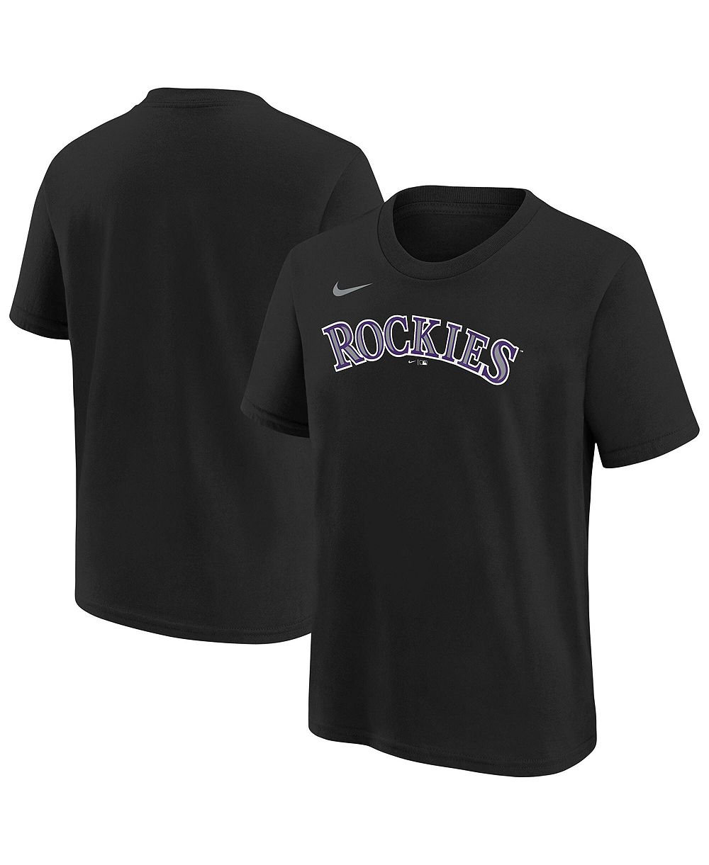 Nike T-Shirt Black Colorado Rockies для мальчиков и девочек