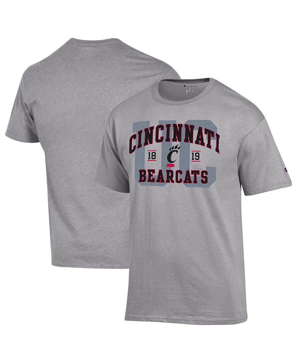 Champion Men's Heather Gray Cincinnati Bearcats Varsity T-Shirt