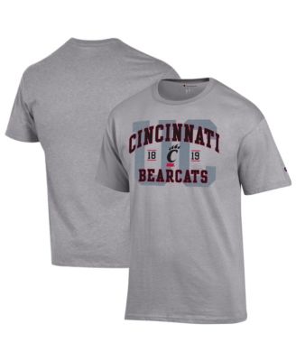 Мужская футболка Champion Heather Gray Cincinnati Bearcats Varsity
