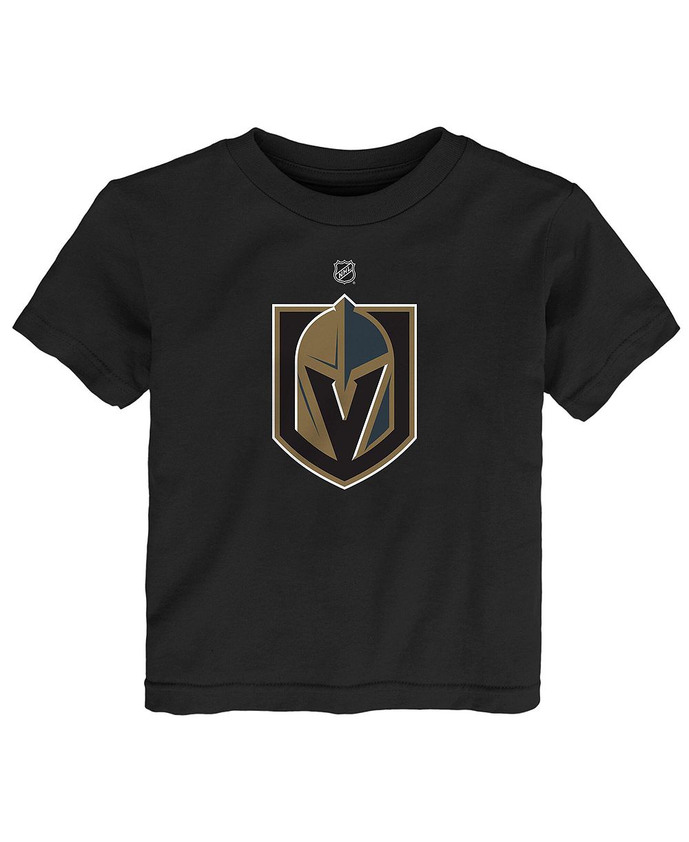 Детская футболка Outerstuff Black Vegas Golden Knights Primary Logo