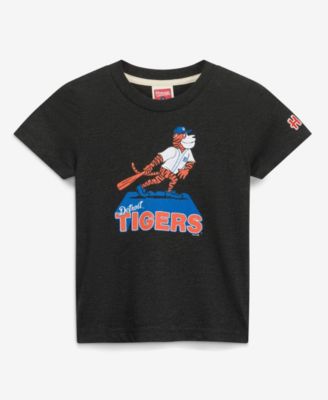 Homage Toddler Charcoal Detroit Tigers Mascot T-Shirt