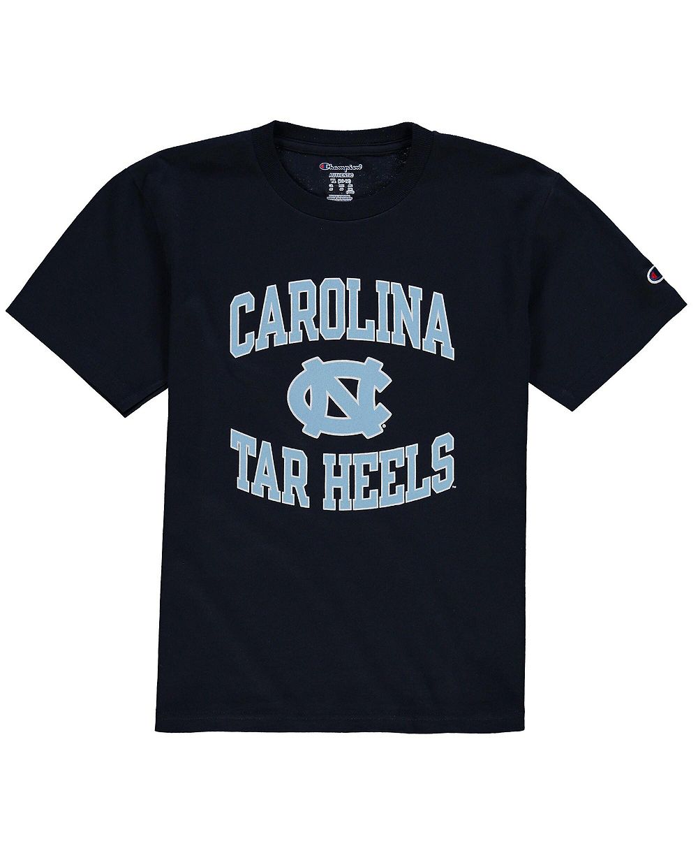 Футболка Champion для мальчиков и девочек Navy North Carolina Tar Heels