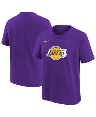 Nike футболка с логотипом Los Angeles Lakers для мальчиков и девочек, фиолетовая