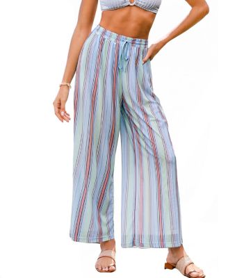 Cupshe Women's Manifested It Striped Pants
