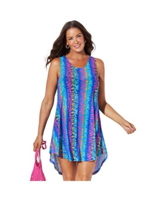 Женская туника Swimsuits for All Quincy Mesh High Low Cover Up