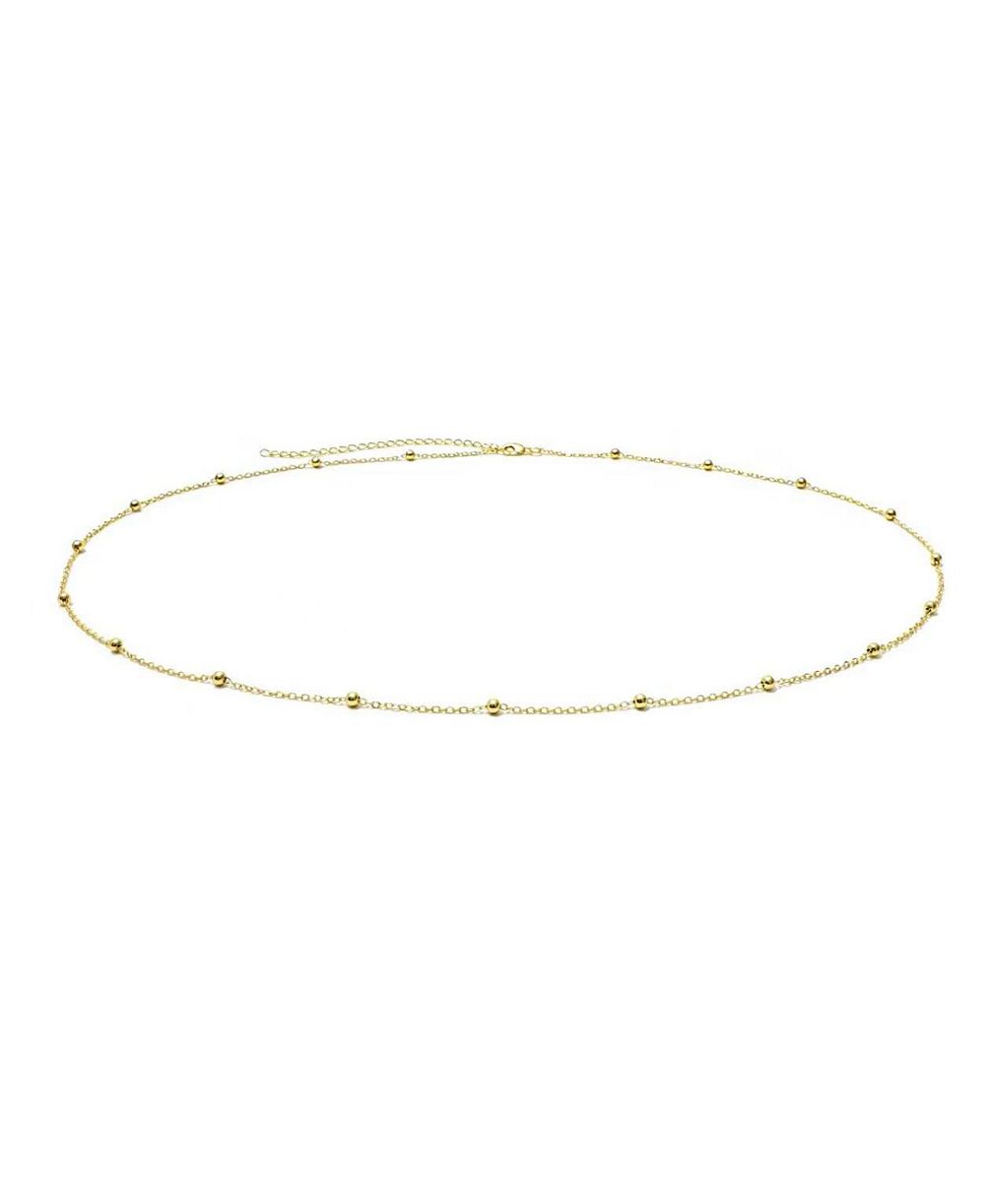 Пояс для живота ADORNIA Gold Beaded Belly Chain