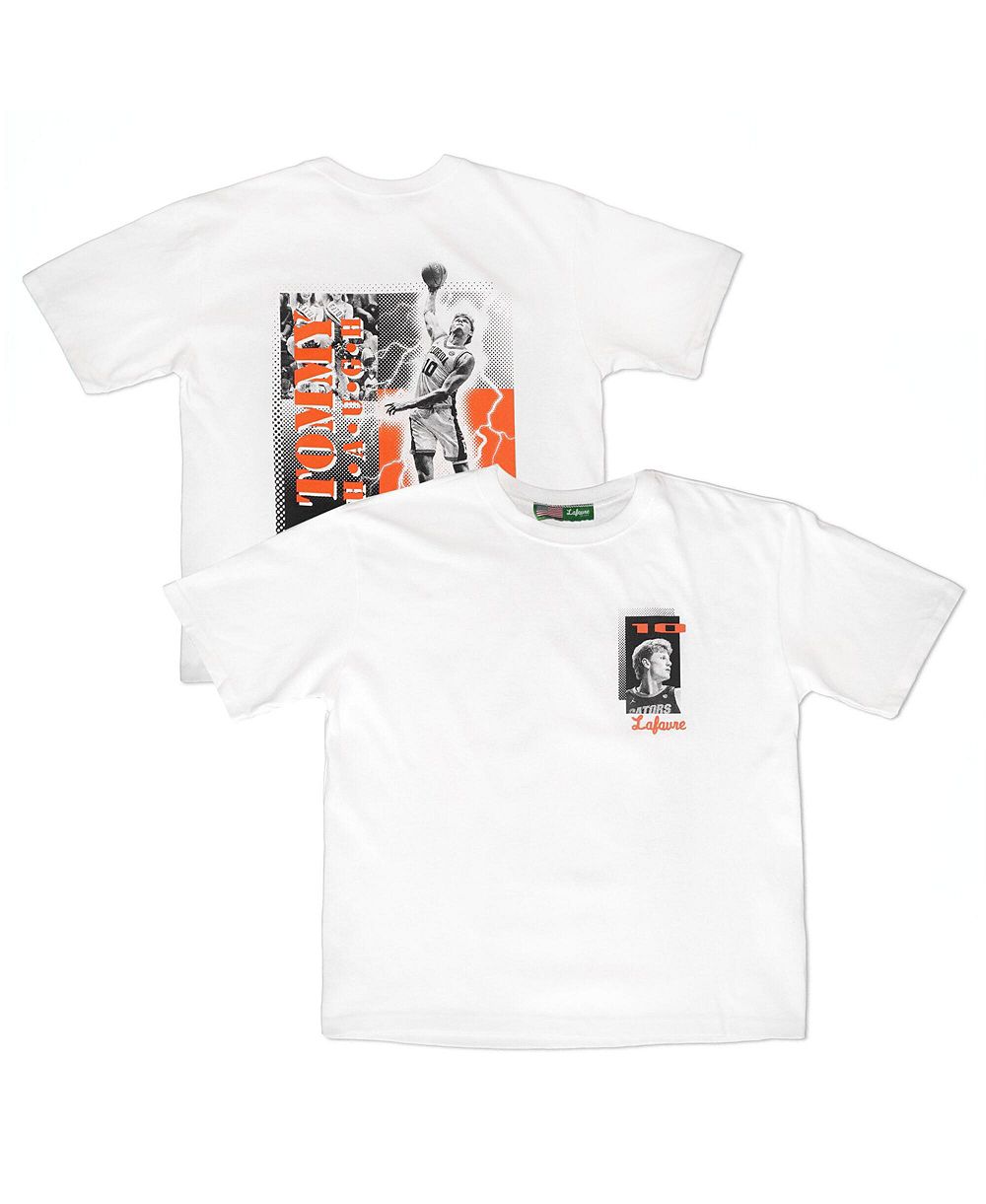 Мужские и женские футболки Lafavre Thomas Haugh White Florida Gators Player