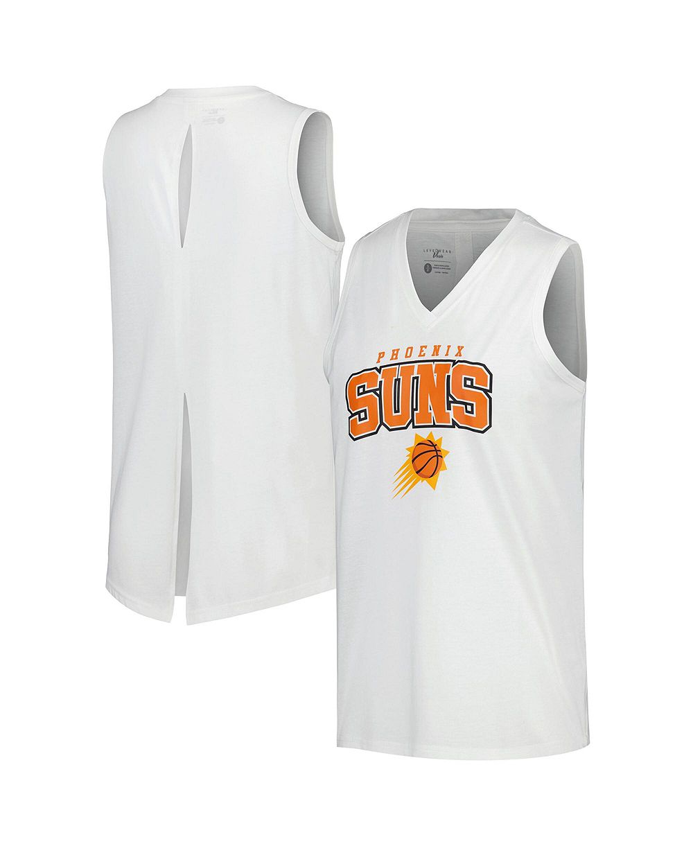 Женский майка-топ LevelWear White Phoenix Suns Paisley Peekaboo
