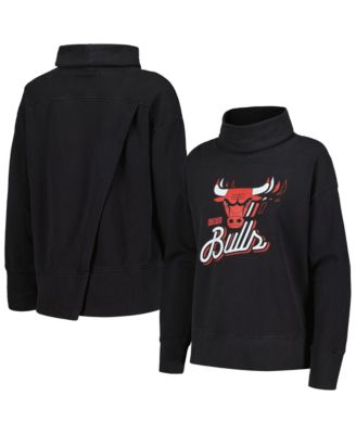 Женское худи LevelWear Chicago Bulls Sunset Pullover Black