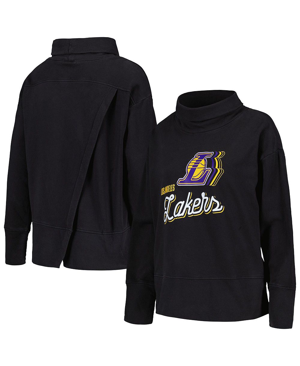 LevelWear Женская черная толстовка Los Angeles Lakers Sunset с капюшоном