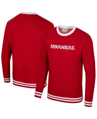 Свитер Uscape Apparel Men's and Women's Cardinal Arkansas Razorbacks Renew Knit Vintage Pullover