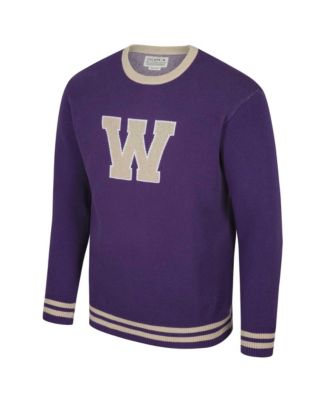 Uscape Apparel Мужской и Женский винтажный свитер Washington Huskies Renew Knit Purple