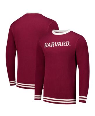 Мужской и женский винтажный джемпер Uscape Apparel Crimson Harvard Crimson Renew Knit