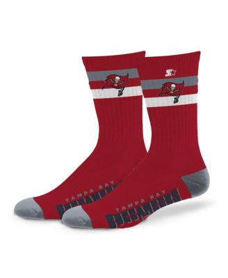 Носки Starter Men's и Women's Tampa Bay Buccaneers Two-Stripe Crew