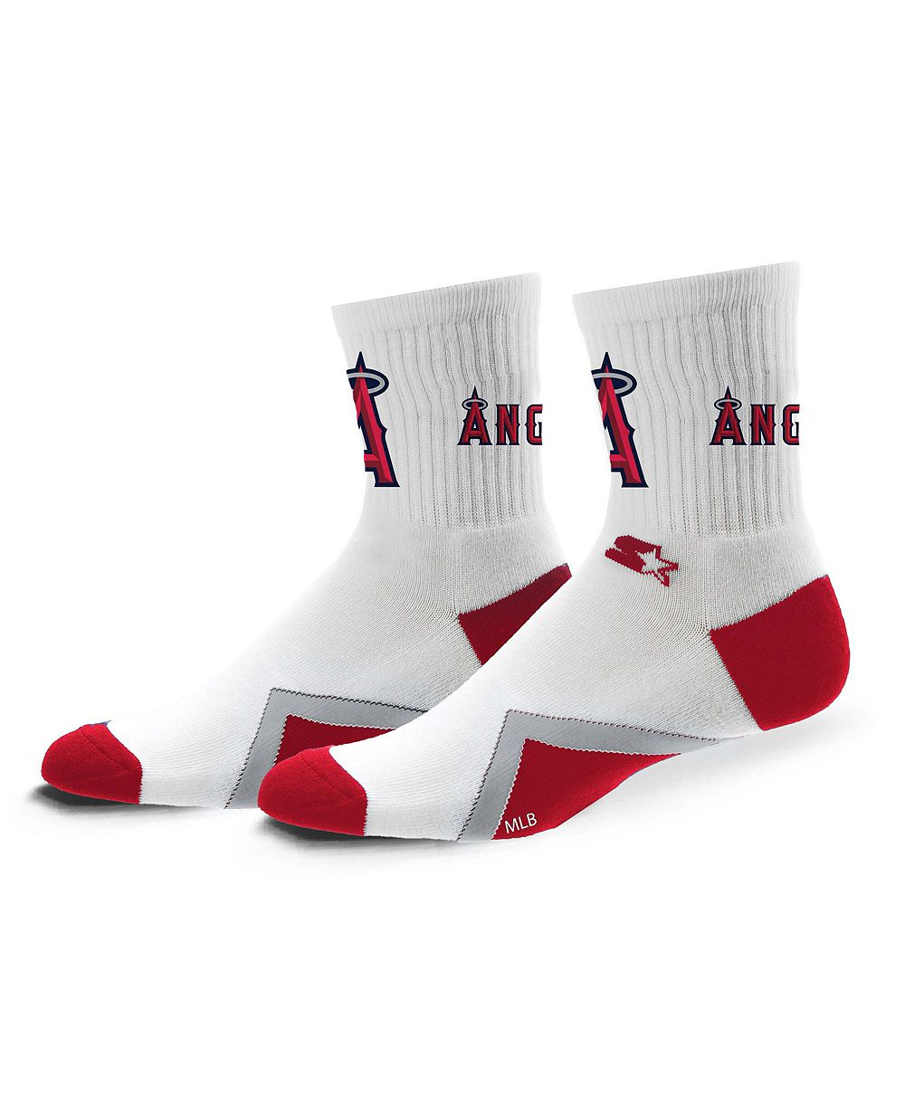 Starter Men's and Women's Los Angeles Angels Striker Mid-Crew Socks