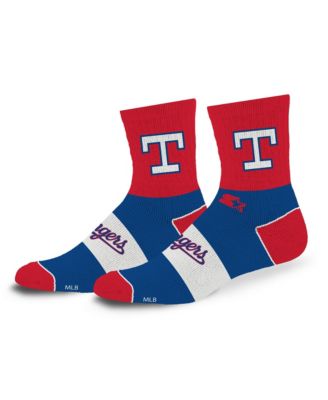 Starter Men's and Women's Texas Rangers Trifecta Throwback Mid-Crew Socks