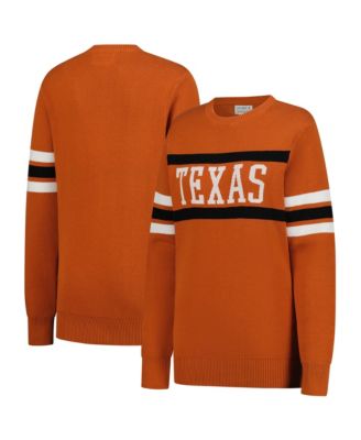 Uscape Apparel Мужской и Женский винтажный свитер Texas Longhorns Renew Knit, оранжевый
