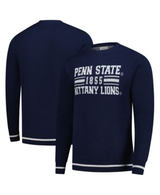 Мужской и женский винтажный свитер Uscape Apparel Navy Penn State Nittany Lions Renew Knit