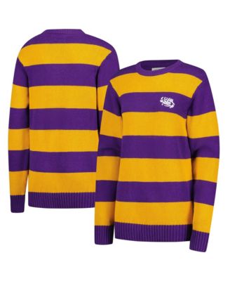 Свитер Uscape Apparel LSU Tigers Renew Knit Stadium для мужчин и женщин, фиолетовый