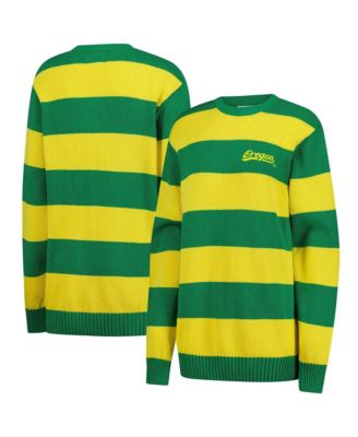 Uscape Apparel Men's and Women's Green Oregon Ducks Renew Knit Stadium Sweater