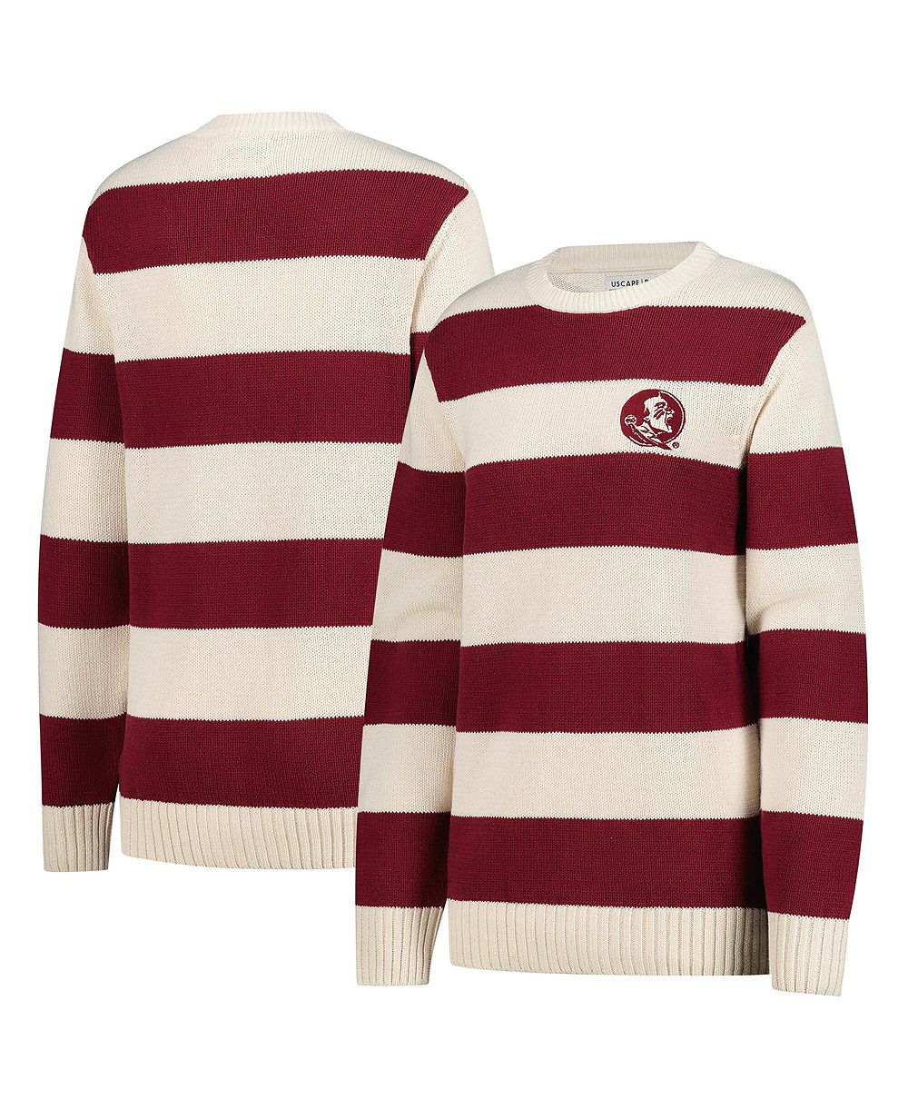 Вязаный свитер Uscape Apparel Florida State Seminoles Renew, для мужчин и женщин, кремовый