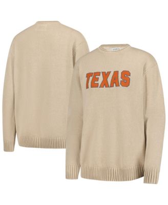 Uscape Apparel Мужской и Женский свитер с вышивкой Ash Texas Longhorns