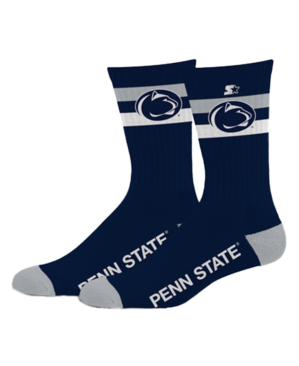 Starter Men's and Women's Penn State Nittany Lions Team Color Two-Stripe Crew Socks