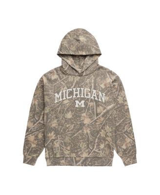 Мужское флисовое худи Uscape Apparel Camo Michigan Wolverines Back Bay