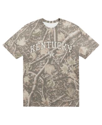 Uscape Apparel Men's Camo Kentucky Wildcats Back Bay Heavyweight T-Shirt