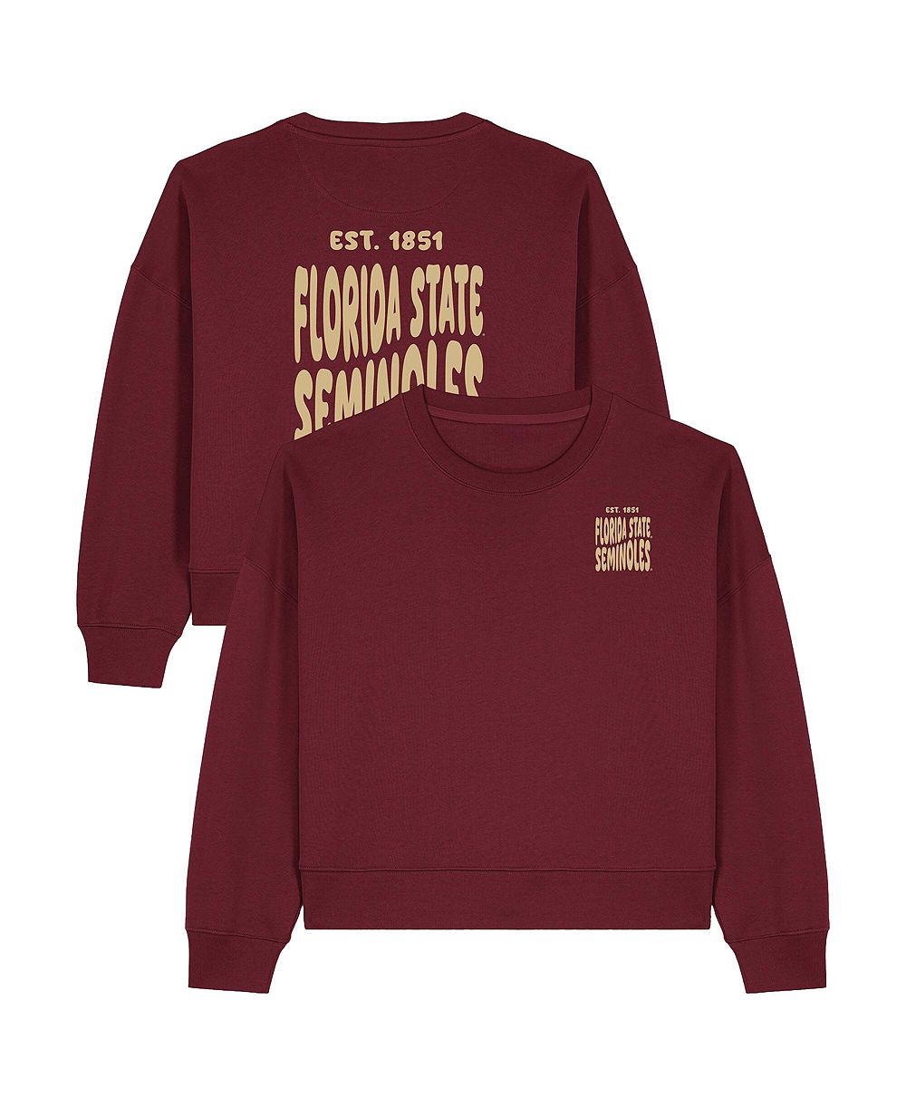 Uscape Apparel Женская толстовка Garnet Florida State Seminoles Cloud