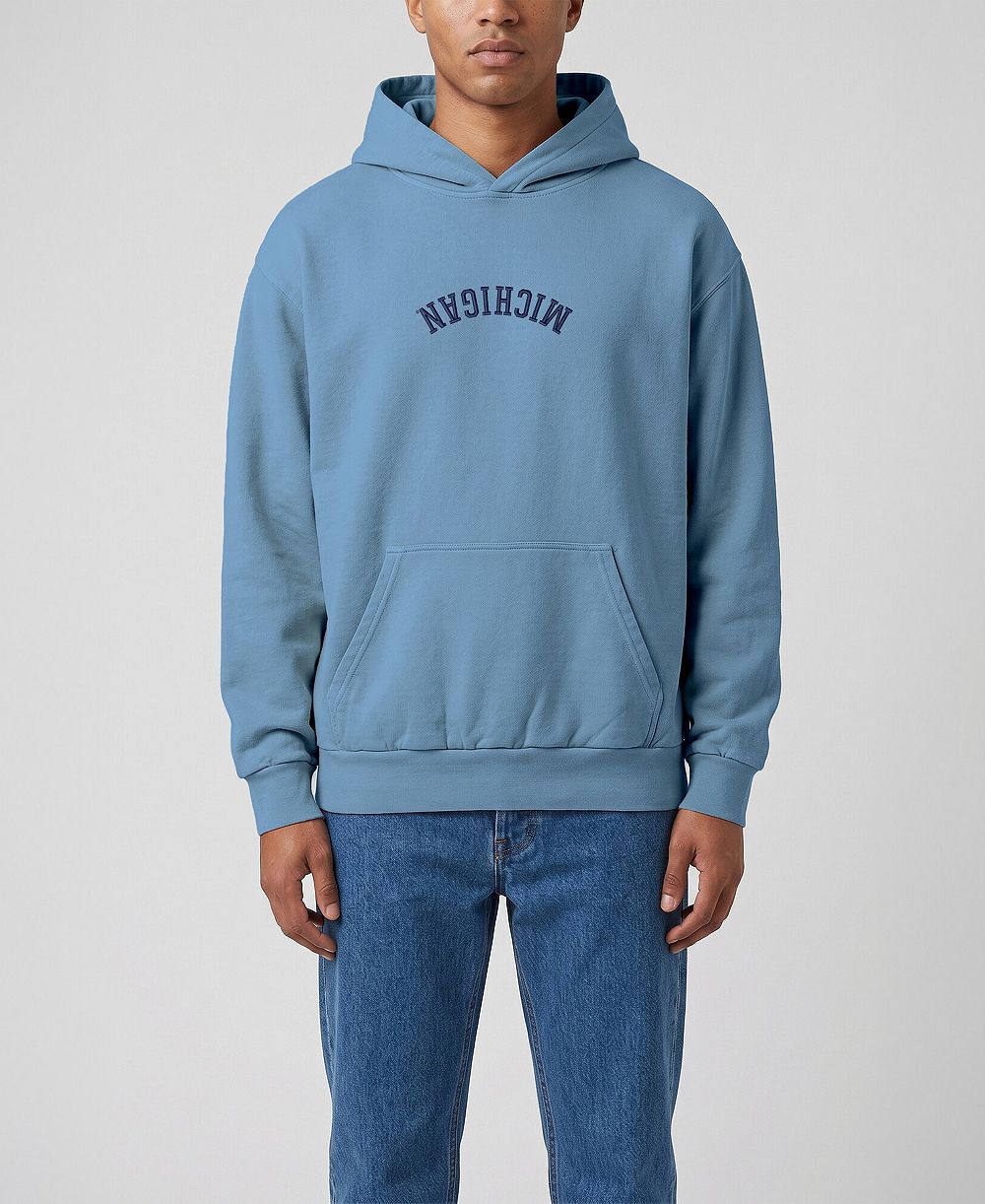 Мужской худи Uscape Apparel Michigan Wolverines Vintage Heavyweight