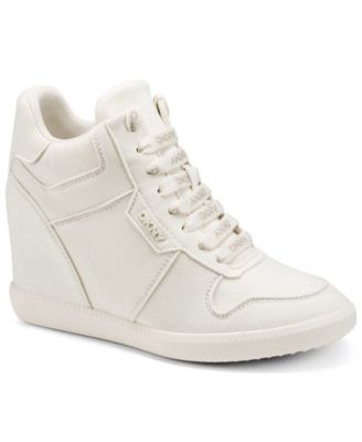 DKNY Women's High-Top Wedge Sereina Sneakers