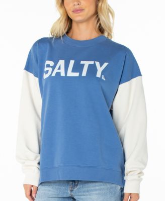 Женская свитшот Roxy Lineup Oversized с длинным рукавом и цветовым блоком