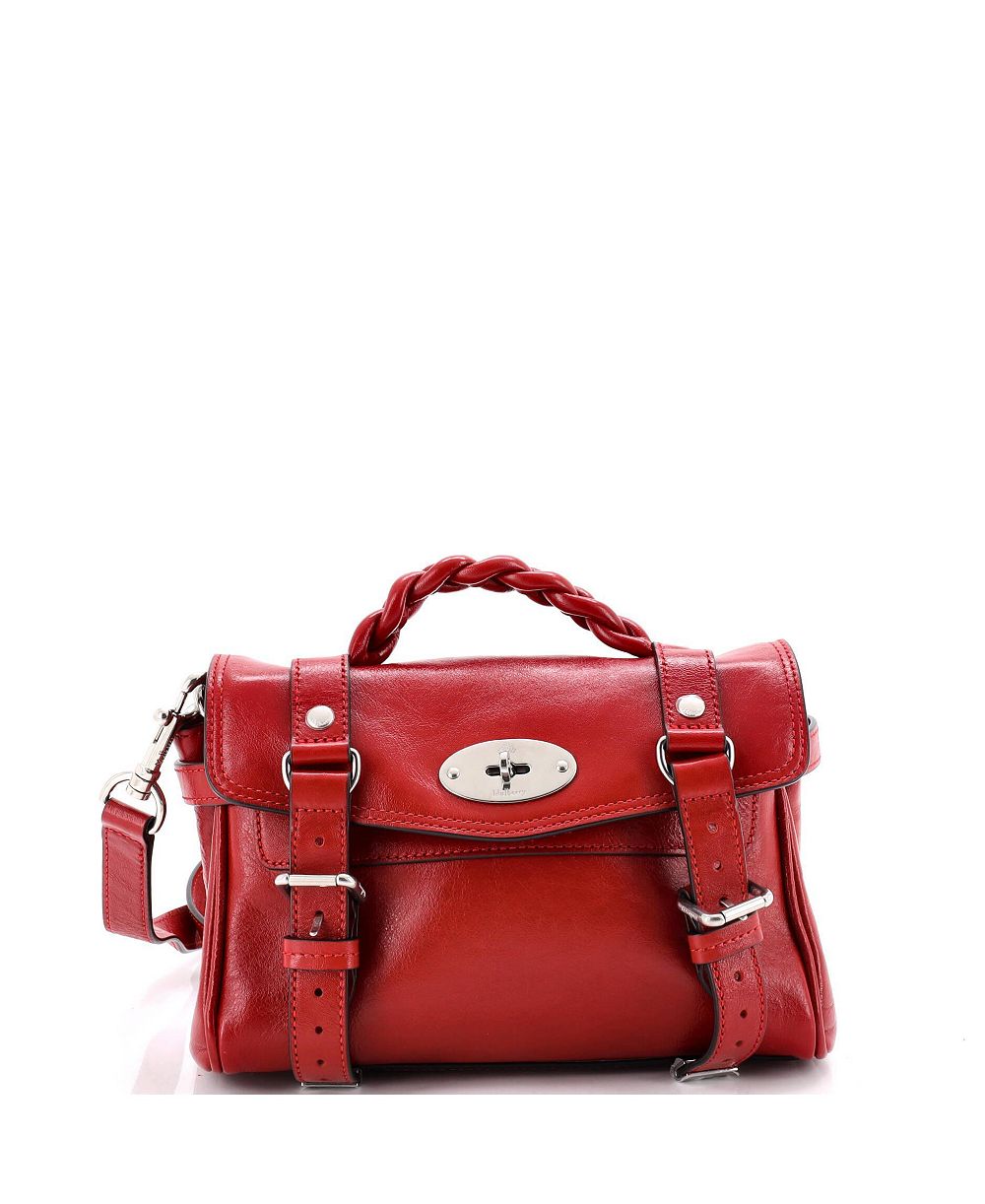 Pre-Owned Mulberry Mini Alexa Satchel NM Leather