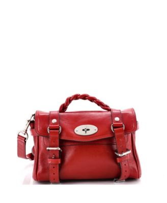 Сумка-саквояж Pre-Owned Mulberry Mini Alexa NM из кожи