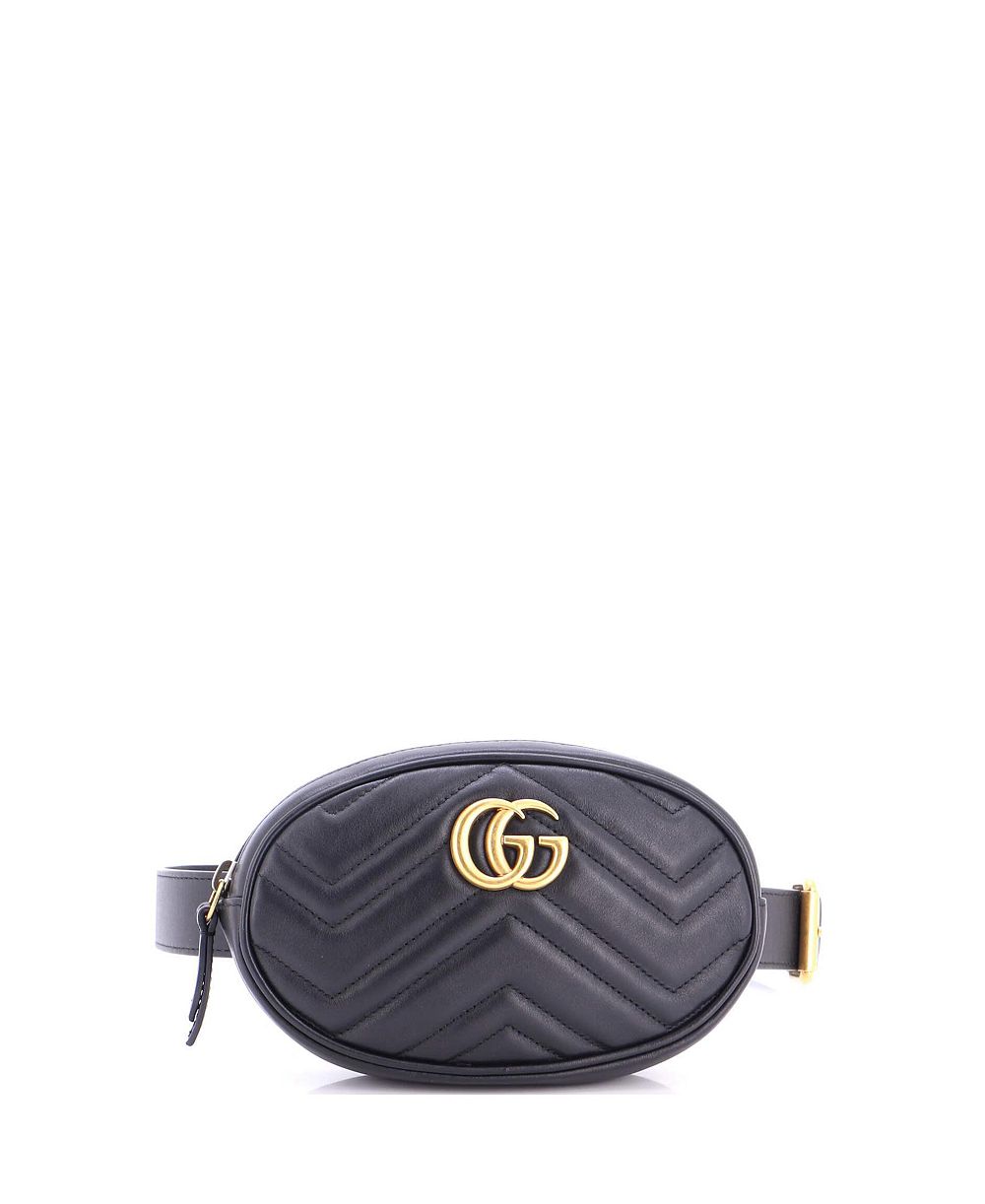 Сумка-пояс Pre-Owned Gucci GG Marmont Matelasse Leather