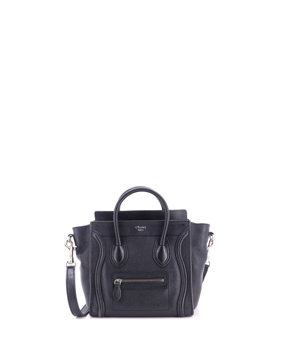 Pre-Owned Celine Сумка Nano Luggage, зернистая кожа