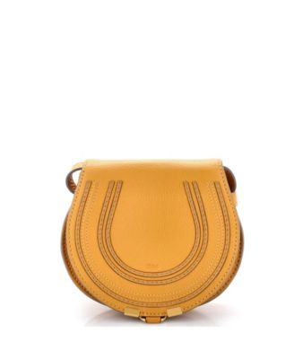 Pre-Owned Chloe Mini Marcie Crossbody Bag Leather