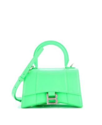Pre-Owned Balenciaga сумка Hourglass из кожи, XS