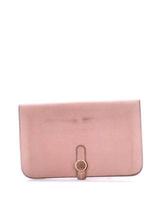 Pre-Owned HERMÉS Dogon Duo Removable-Pochette Wallet