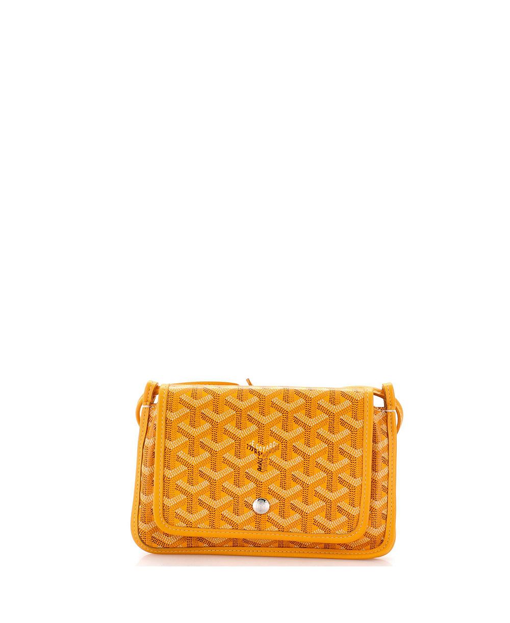 Б/у клатч-кошелек Goyard Plumet из прорезиненного полотна